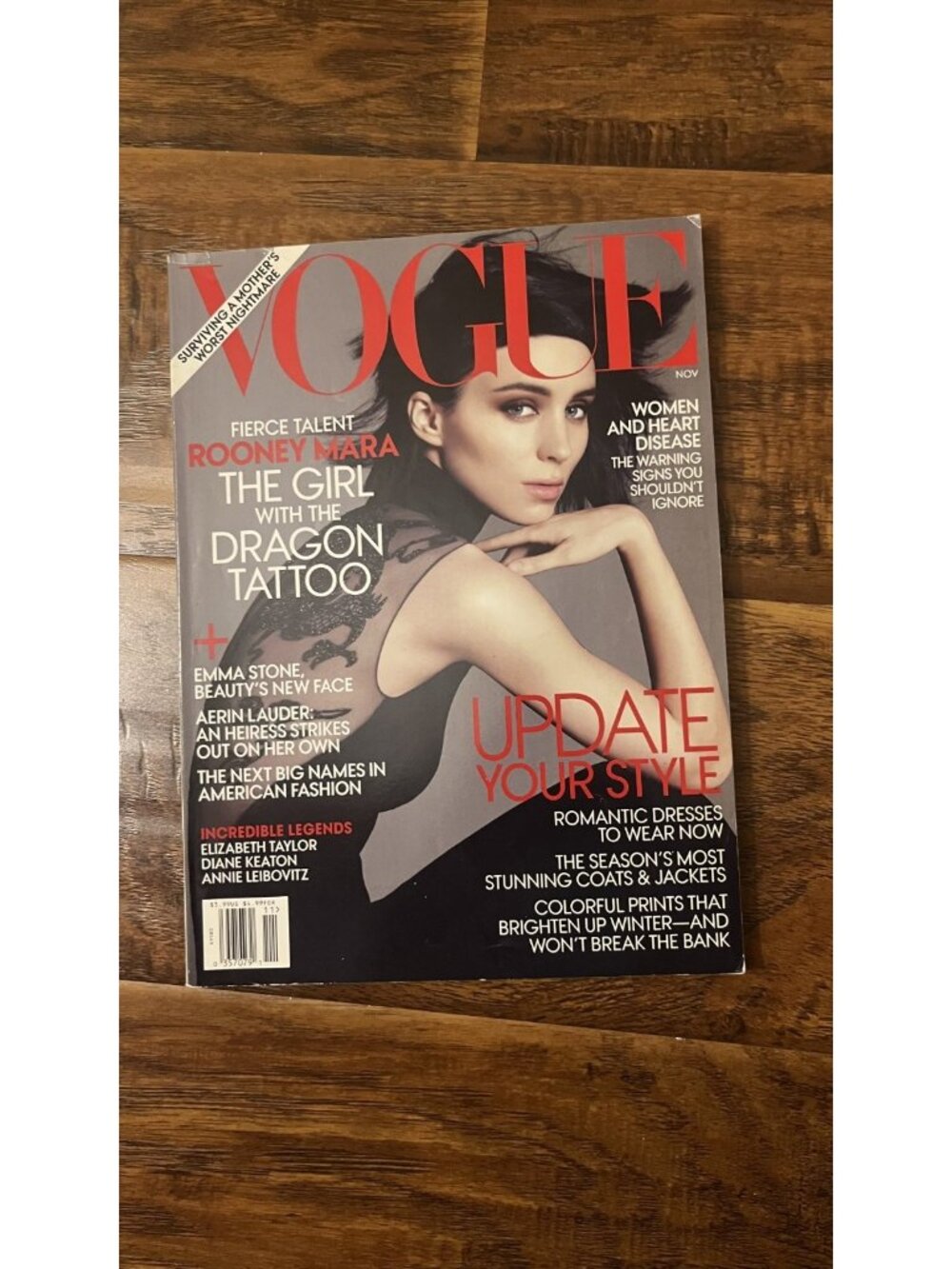 Vogue Magazine - November 2011 - Rooney Mara